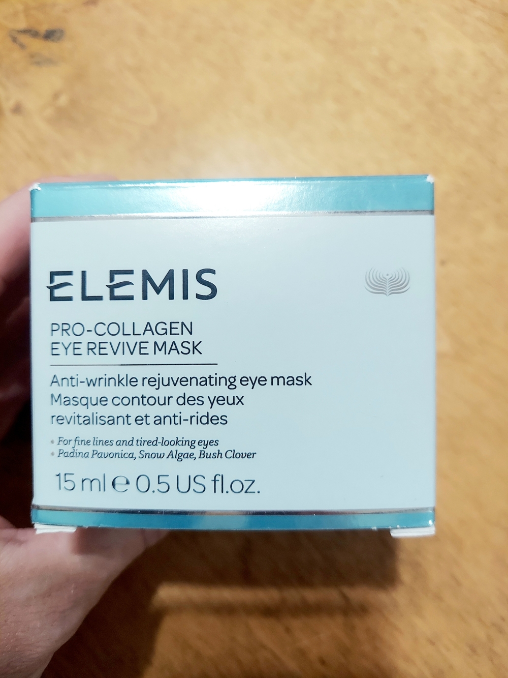 ELEMIS Pro-Collagen Eye Revive Mask 0.5oz Full Size NWT Travel Preppy Skin Care